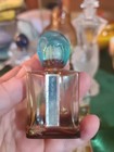 VINTAGE BLUE GRASS PERFUME BOTTLE BY E.ARDEN ALL GLASS — photo 1