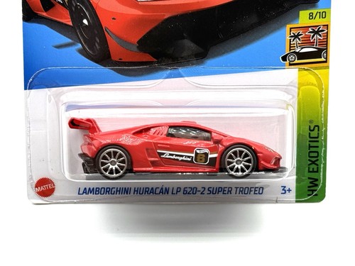 Hot Wheels Lamborghini Huracan 620-2 Super Trofeo Wheel Swap Custom Real Riders - Picture 1 of 7