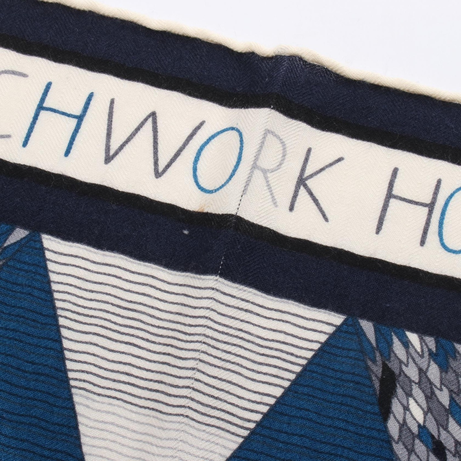 HERMES Carre Geant 140 PATCHWORK HORSE Scarf wrap… - image 4