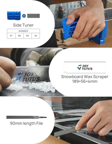  Ski & Snowboard Tuning Kit with Wax, Standard & Advance & Advanced Kit