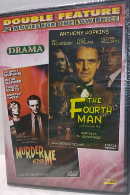 Murder Within Me/The Fourth Man DVD NEW SEALED Anthony Hopkins double feature