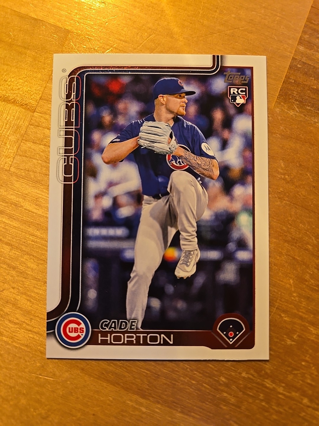 2025 Topps Update Cade Horton Rookie Card No. US140