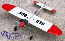Goldberg's GLO-BUG PLAN to Scratch-Build a 27" Old Time UC Stunt Model Airplane 