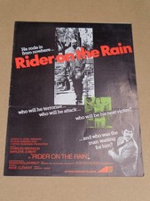 Charles Bronson - Rider On The Rain - 1970 Film Synopsis (Marlene Jobert)