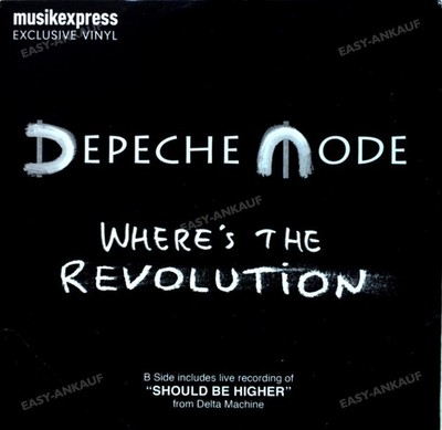 Depeche Mode - Where's The Revolution 7'' (VG+/VG) .