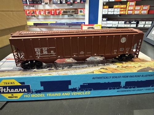 Athearn 2906K HO Scale Pullman Standard Hopper Wagon BNSF # 429611 - Originalverpackt | Condition: Used
