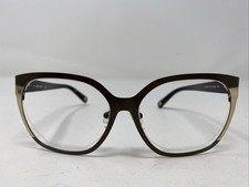 Nine West NW120S 210 56-16-135 Brown Metal Full Rim Sunglasses Frame 192P