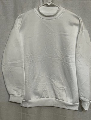 Women s Sweatshirt White Medium