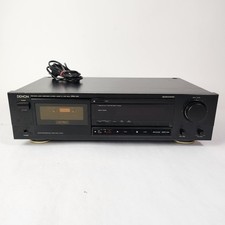Denon DRM-540 Cassette Deck Tape Deck HX Pro HiFi Nero
