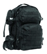 NcStar 18" x 12" x 6" Tactical Backpack Molle Webbing Nylon Black - CBB2911