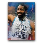 James Worthy #6 Art Card Limited 26/50 Edward Vela Signed (Los Angeles Lakers)