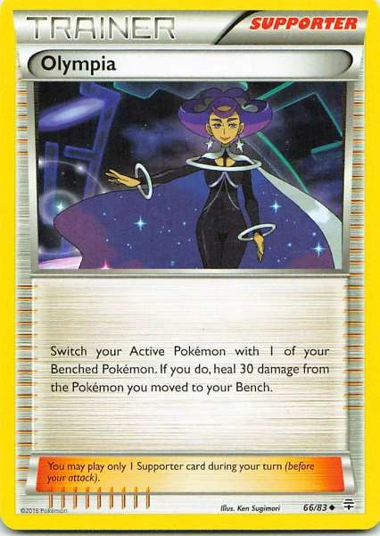 Olympia 66/83 Generations Uncommon NM Pokemon TCG