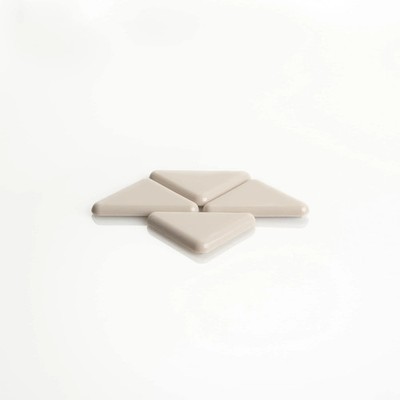 Super Sliders 2'' Triangle Self-Stick Adhesive Furniture Sliders or Movers for C