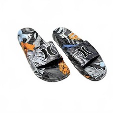 Hurley Slide Sandals Floral Size UK 12 *FF1