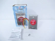 241934 New In Box; DynaLock 6290 Exit Push Button4.5"Ht 1.625"Dp ADA Compliant