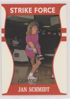 1991 Little Sun Ladies Pro Bowling Tour Strike Force Jan Schmidt #16 0h1
