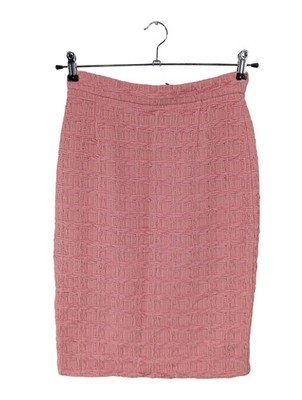 ESCADA High Waist Rock Damen Rock Gr. DE 36 pink Casual-Look
