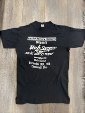Vintage 1978 Bob Seger & The Silver Bullet Band Shirt. One Day Show!