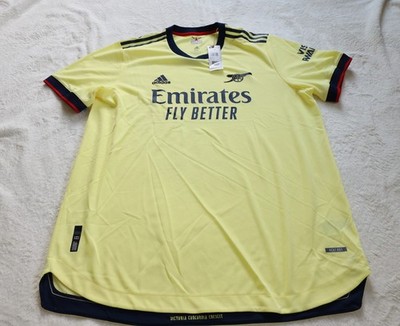 Arsenal 21/22 Away Adidas Authentic HEAT.RDY Jersey - Men's 2XL