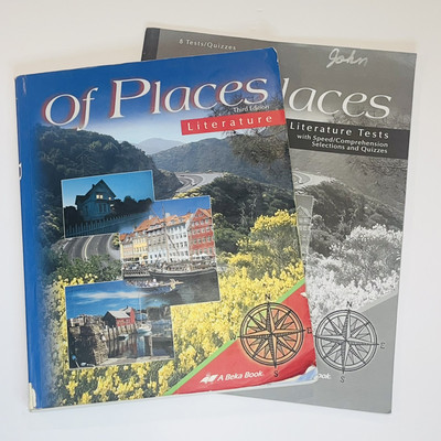ABeka Of Places 3rd Edition Student Textbook/Test Quizzes Homeschool