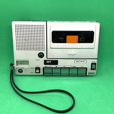 Sony Cassette-Corder TC-150 Recorder Korea PARTS REPAIR No Battery Cover Vintage