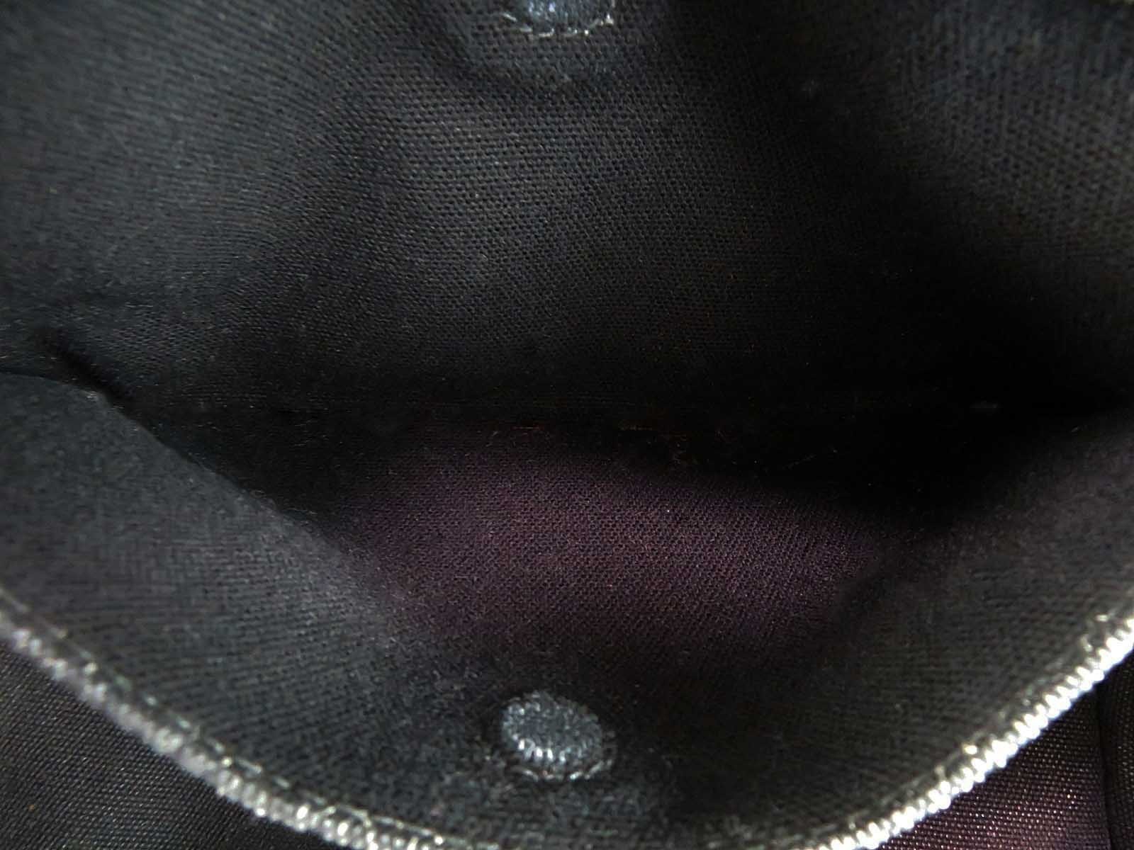 Auth PRADA Canapa Black Canvas 2-Way Shopping Hand Shoulder Bag Purse #62736 thumbnail 18