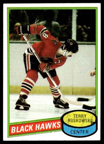 1980-81 Topps Terry Ruskowski Chicago Blackhawks #119 | eBay