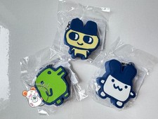 Tamagotchi Character Mametchi Kutchipatchi Mimitchi Tape Measure Charm Keychain