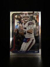 2025 Topps Chrome Football Josh Allen #34 Bills 