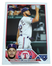 2023 Topps Jonathan Hernandez #US312 Texas Rangers MLB Baseball Card (O4