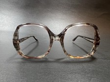 Vintage Glasses Ladies Plastic Oversized 1970 s 1980 s Retro Frames Hipster NOS