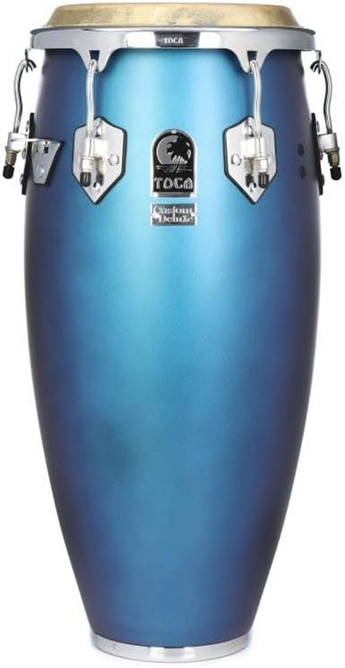 Toca Conga Custom Deluxe 11-3/4" Drum - Matte Blue
