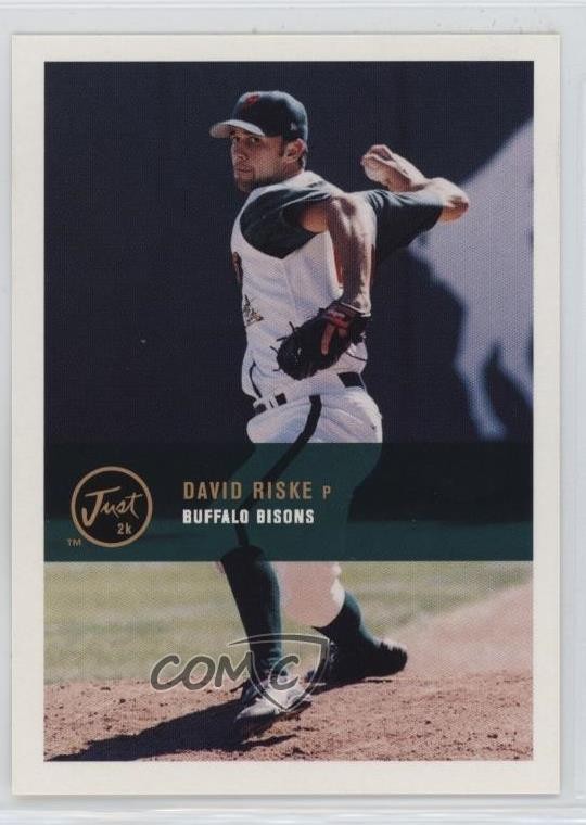 2000 Just Minors Just Imagine David Riske #181 0q3