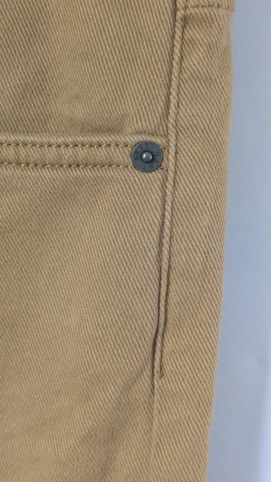 Mens GANT Mustard Jeans New with Tags W30 L34 Regular Fit - Image 4 of 4