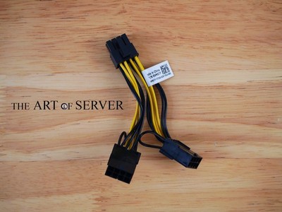 Dell VM577 0VM577 PCIe power 2x 6-pin to 1x 8-pin GPU adapter cable