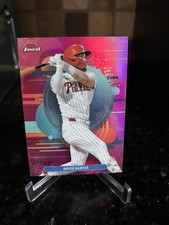 2025 Topps Finest Bryce Harper /300 Magenta Refractor Philadelphia Phillies