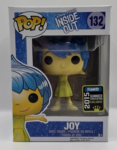 Funko Pop! Disney Pixar Inside Out Joy #132 2015 Summer Convention Exclusive