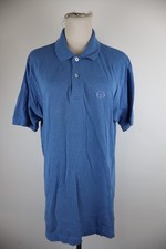 Sergio Tacchini Light Cotton Polo T-Shirt For Men Regular Fit 46 Blue
