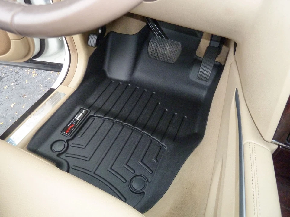 WeatherTech FloorLiner for 2006-2011 Mercedes ML-Class - 1st Row, Black - Image 2 of 4