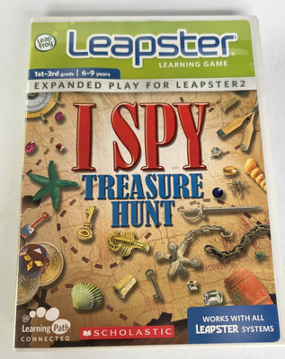 Leapster Leapfrog I SPY Treasure Hunt - Learning Game scholastic