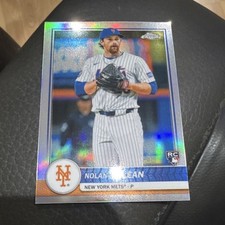 2026 Nolan McLean Topps Series 1 RC Chrome Refractor Flagship Card Costco Rookie