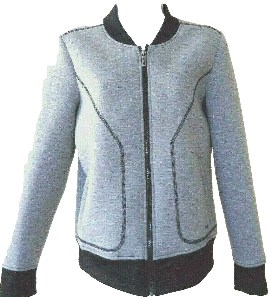 Black Moisture Wicking Activewear Jackets for Women