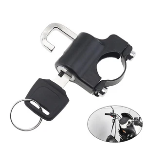 Candado antirrobo bloqueo casco universal para manillar moto 22 mm - Foto 3 de 12