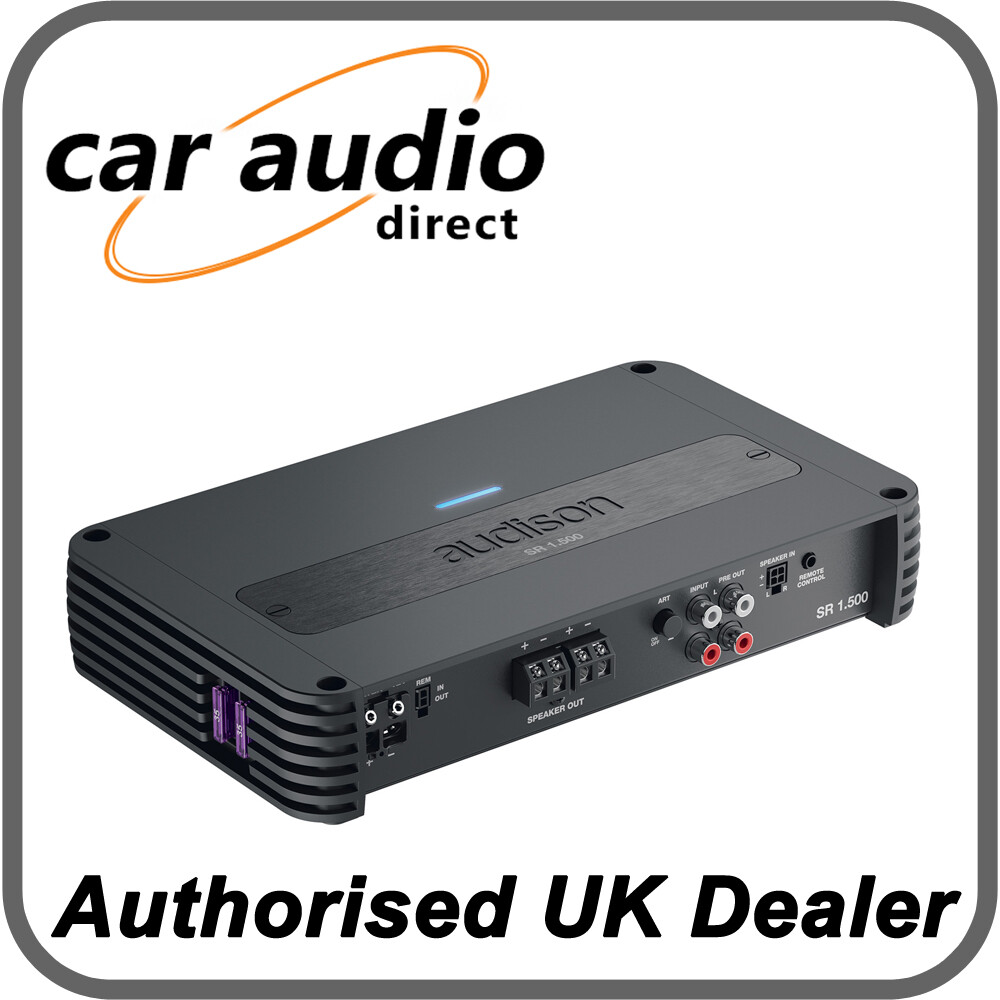 Audison SR1.500 D-Class Mono Bass Amplifier With Crossover 1000 WRMS X 1 At 1 Ohm - View #3