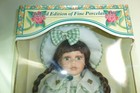 2004 Vanessa Fine Porcelain Doll Collection Timeless Treasures Brown Hair Green — photo 2