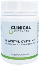 NAC N-Acetyl-Cysteine 150g Clinical Extracts