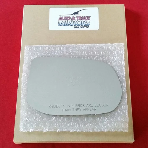 NEW Mirror Glass + ADHESIVE for Fits 06-11 HONDA CIVIC SEDAN Passenger Side