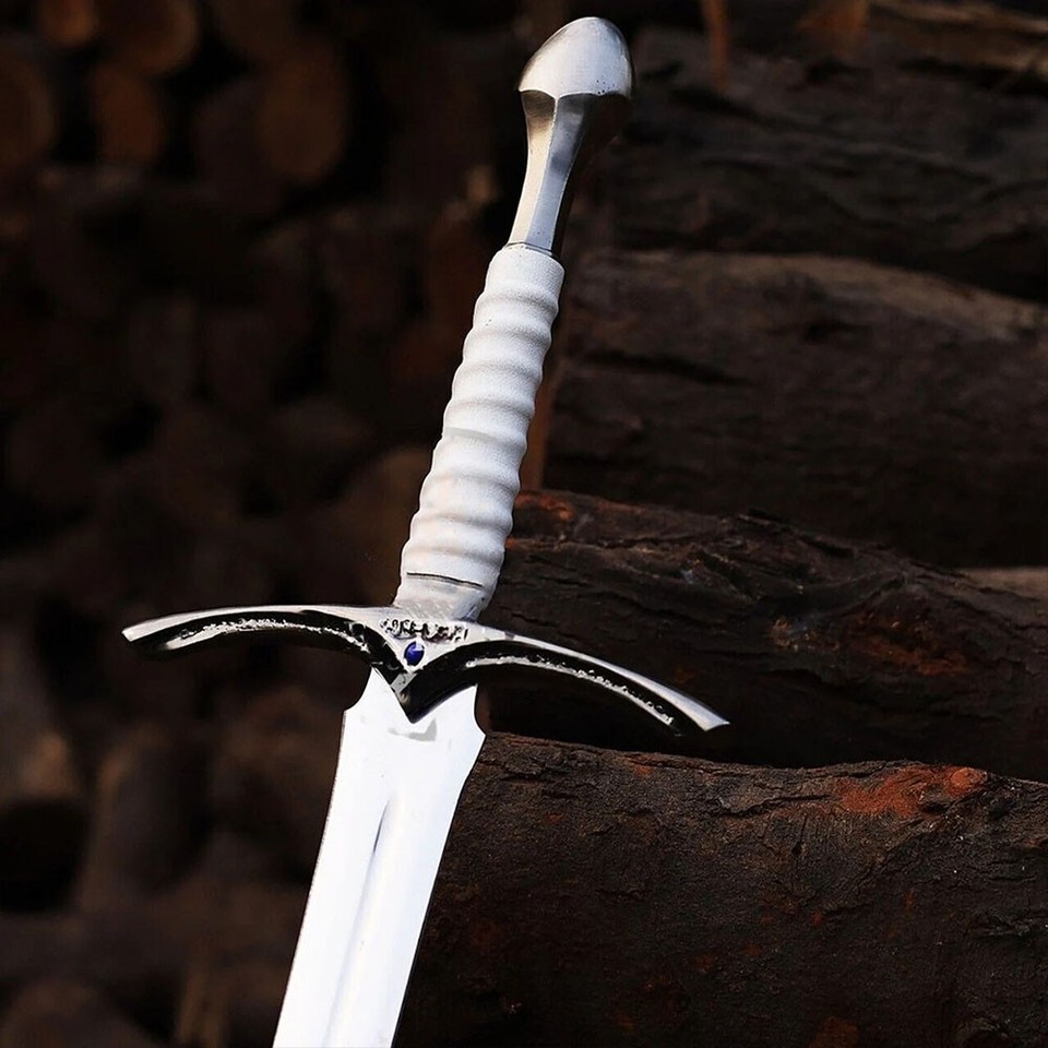 Glamdring Sword of Gandalf Lord of the Rings LOTR scabbard w/Plaque ...