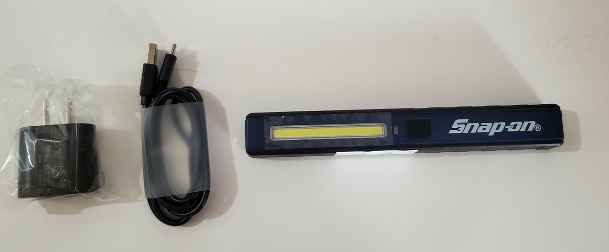 New Snap On 300Lm Rechargeable penlight pocket light colors W/Clip+Magnet