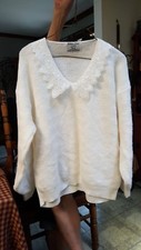 Vintage College Point Sweater Size L